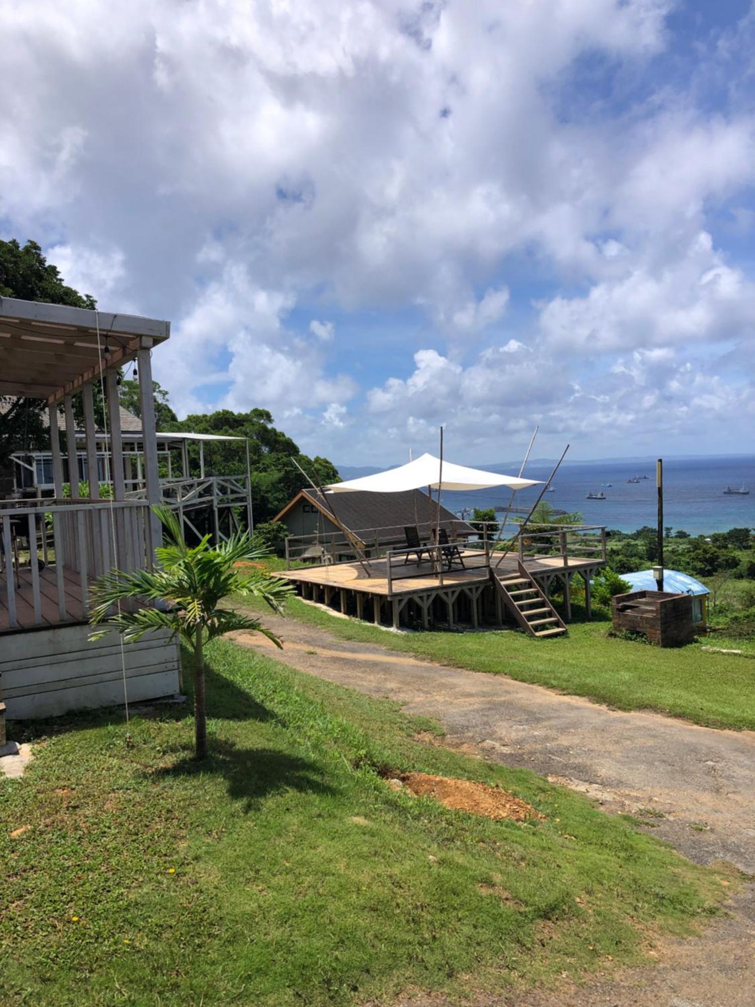 Panorama Ocean View Cottage Motobu Esterno foto
