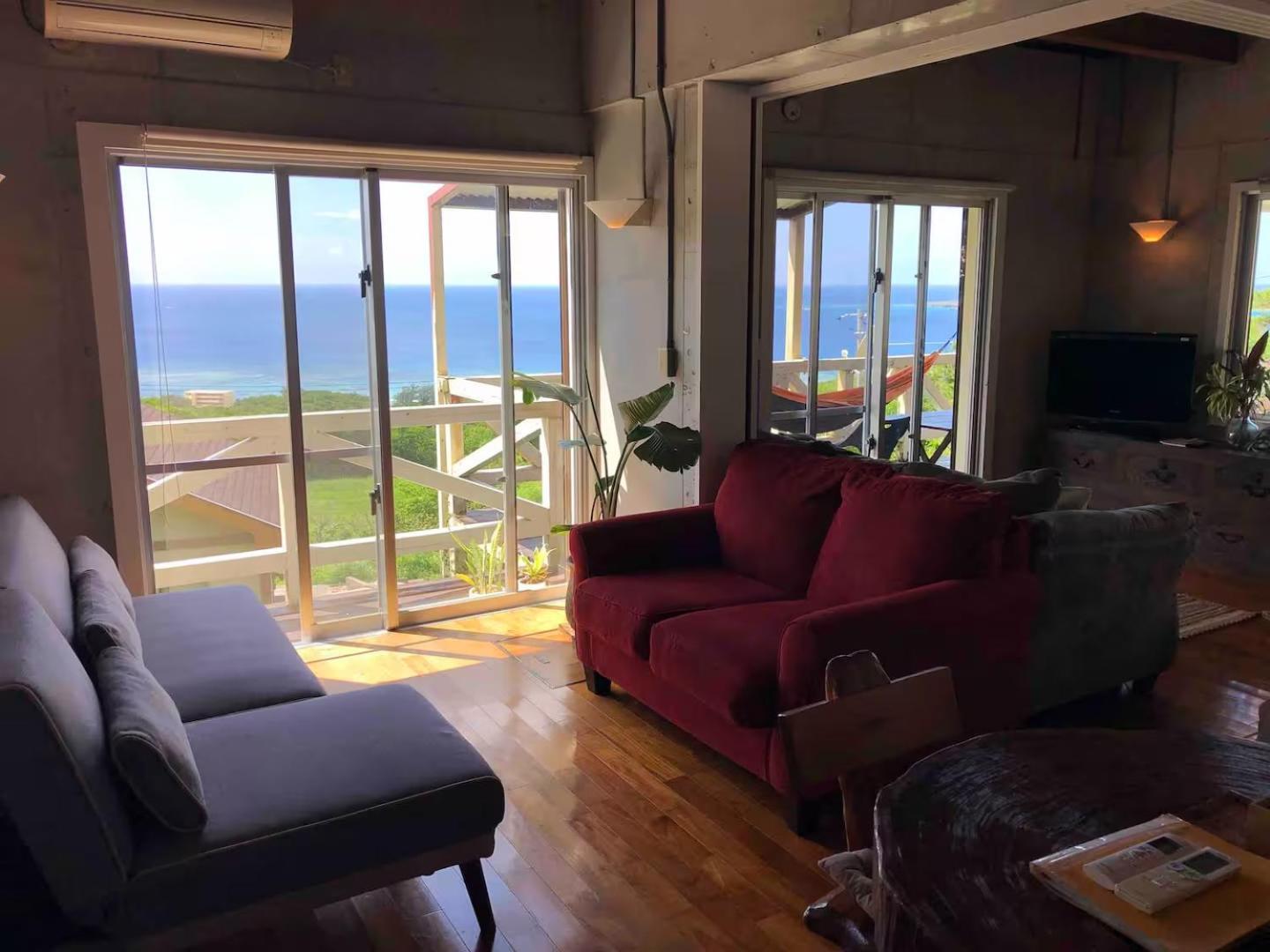 Panorama Ocean View Cottage Motobu Esterno foto