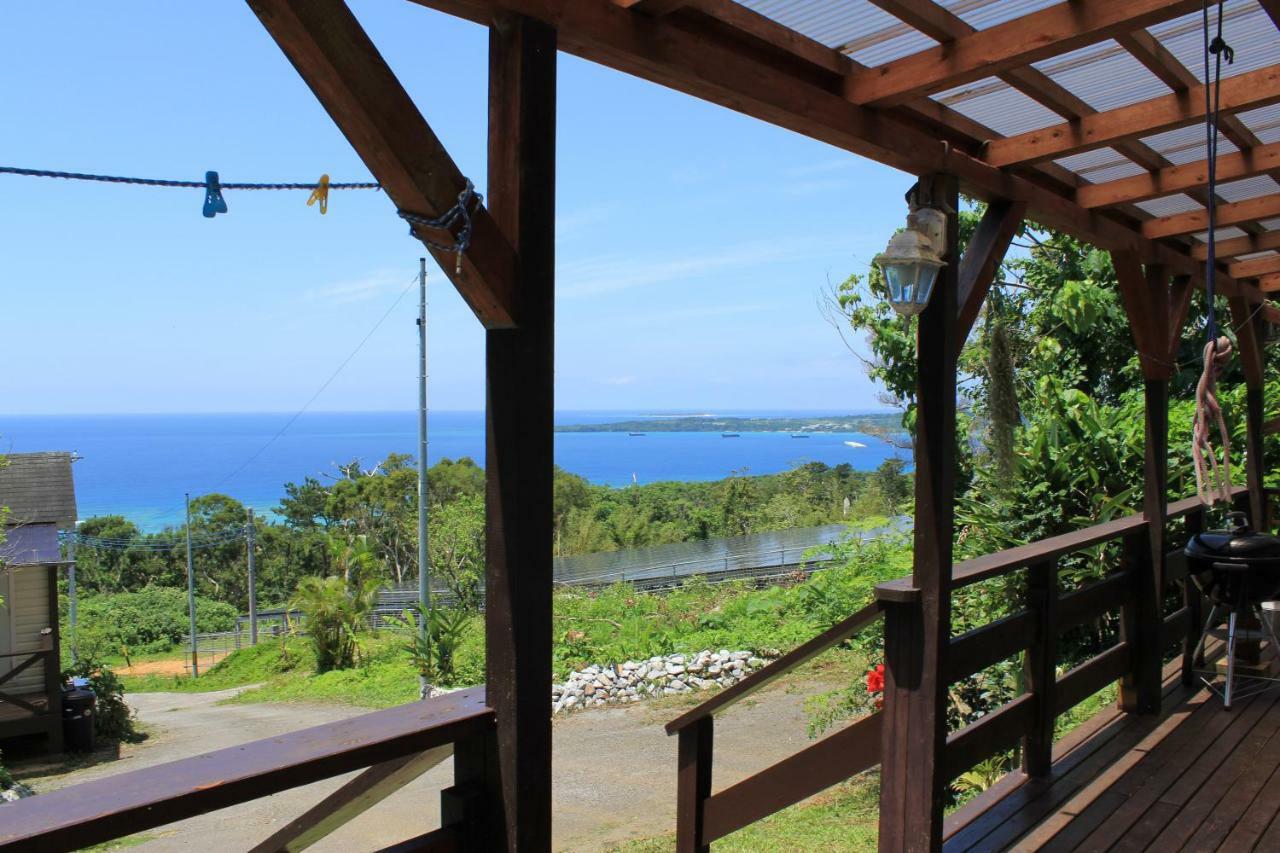 Panorama Ocean View Cottage Motobu Esterno foto
