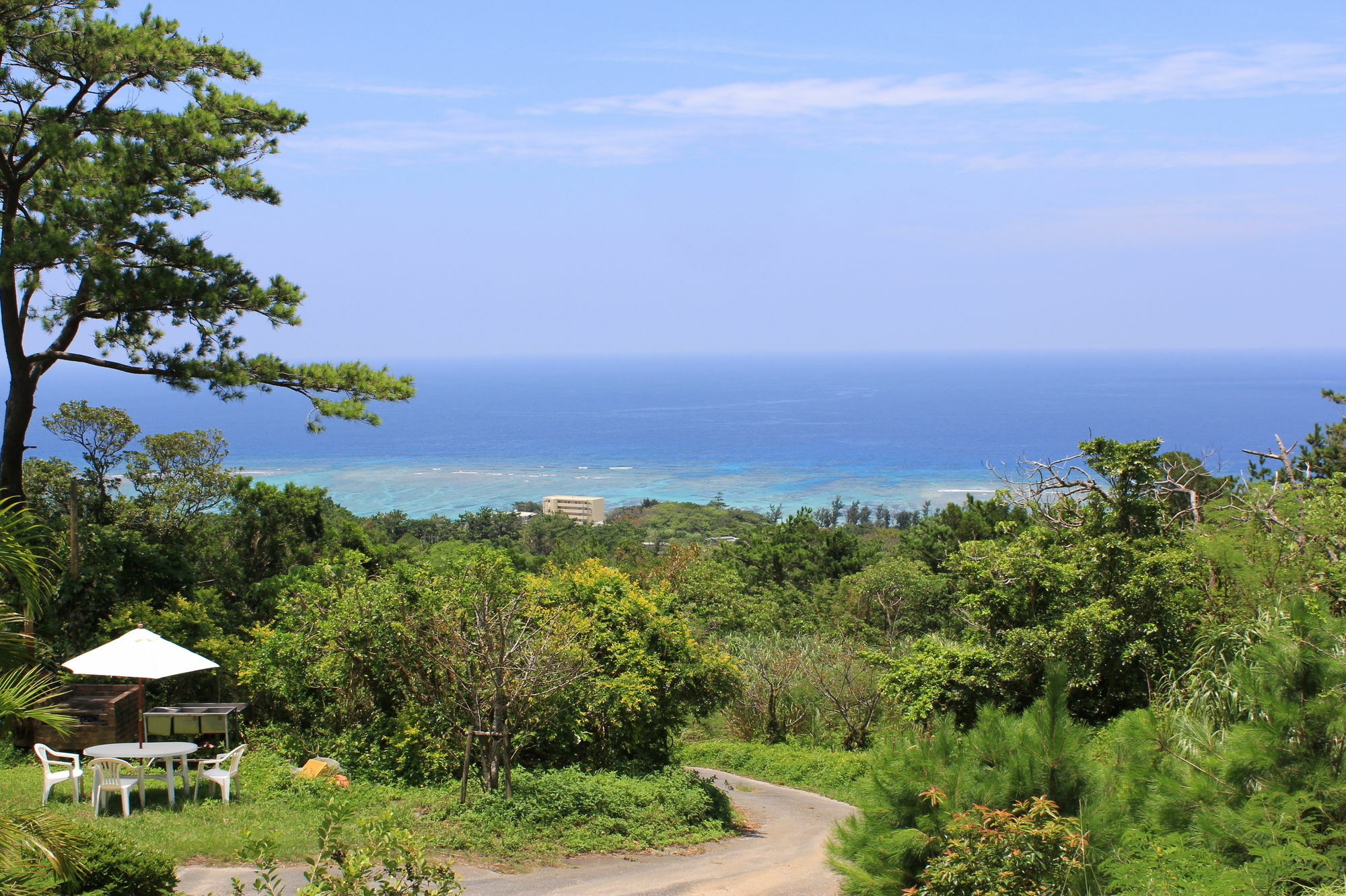 Panorama Ocean View Cottage Motobu Esterno foto