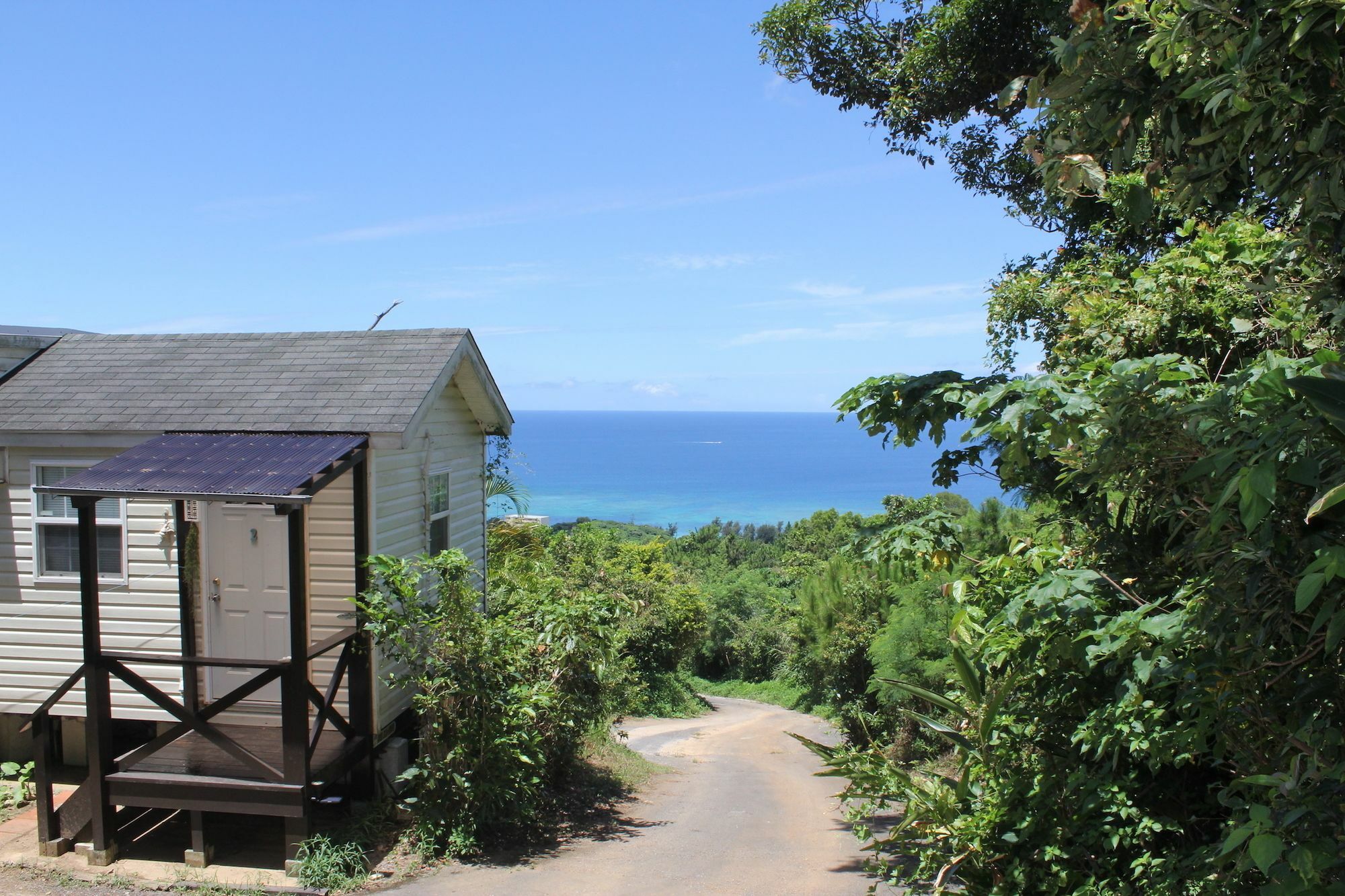 Panorama Ocean View Cottage Motobu Esterno foto
